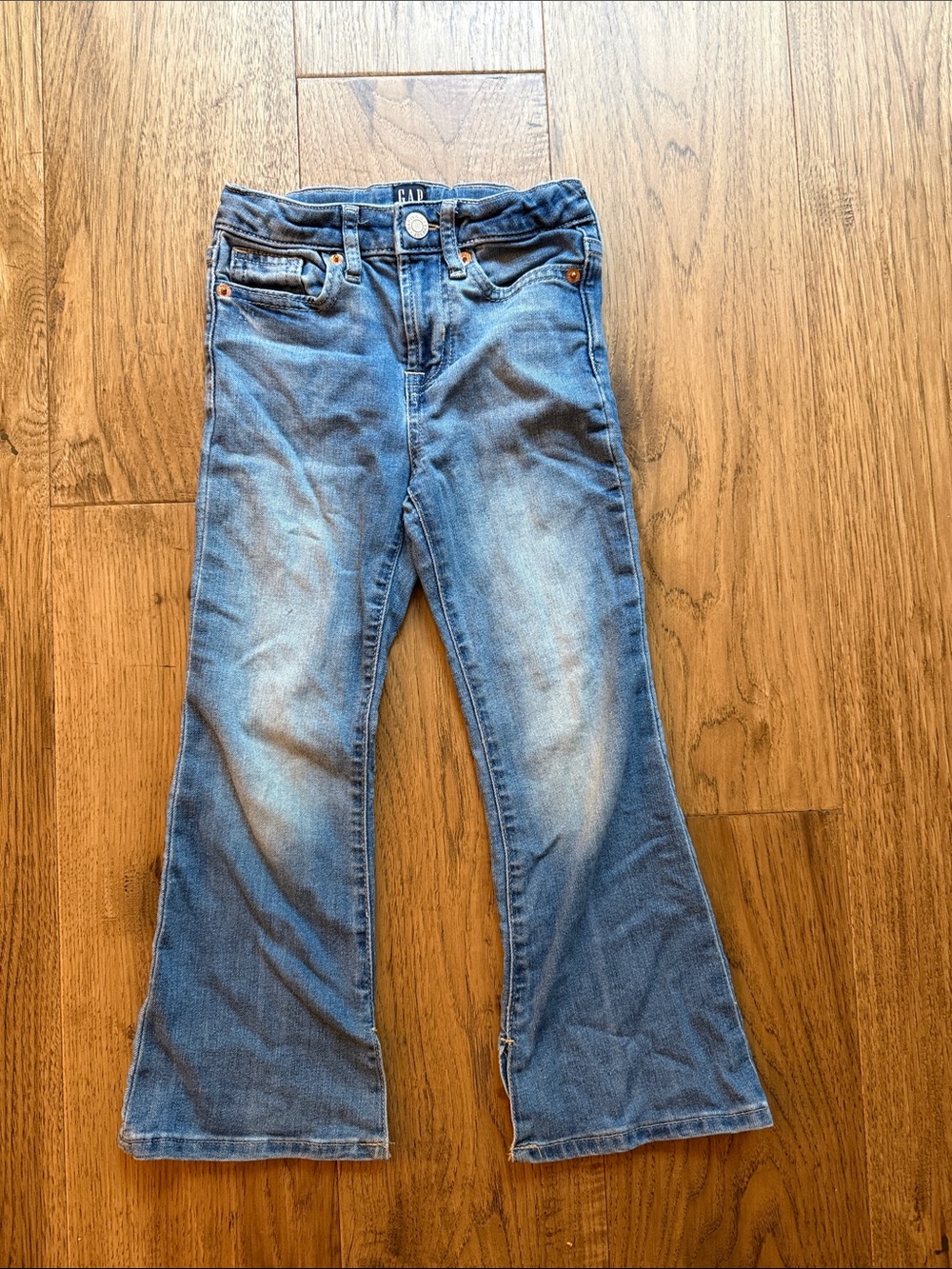 GAP Girls Light Blue Flare Jeans